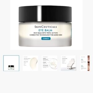 SkinCeuticals Black and White Eye Cream Luxurious Skincare